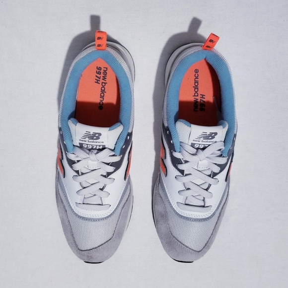Size 8 (9.5w) - New Balance 997H Gray Dark Mango Rain Cloud 2019 - Picture 10 of 13
